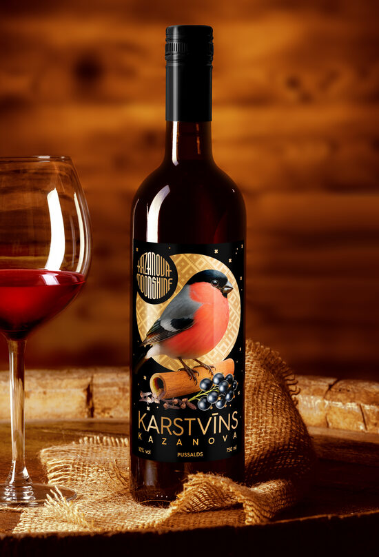 Karstvīns Upeņu 10% 0.75L