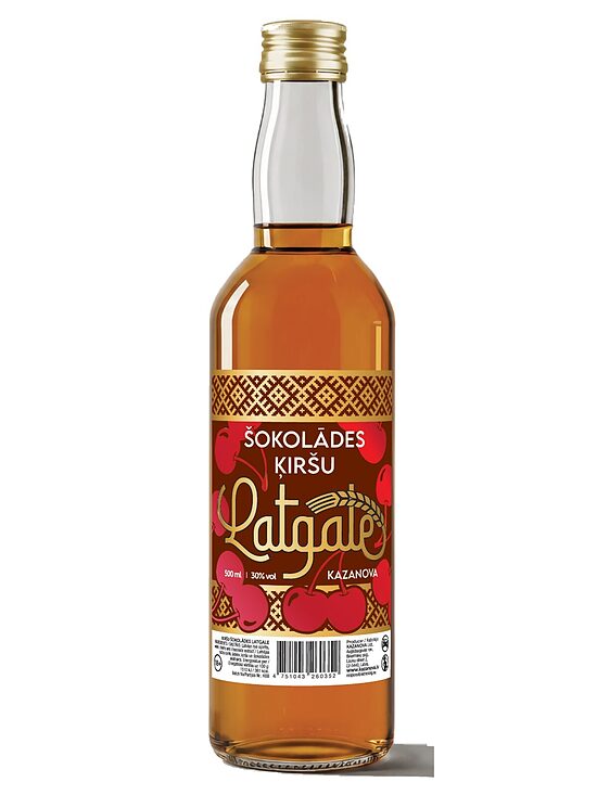 LATGALE ŠOKOLĀDES ĶIRŠU 0.5L alc 30%
