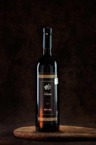 FELICITA Blackcurrant wine 0,75L alc 10%